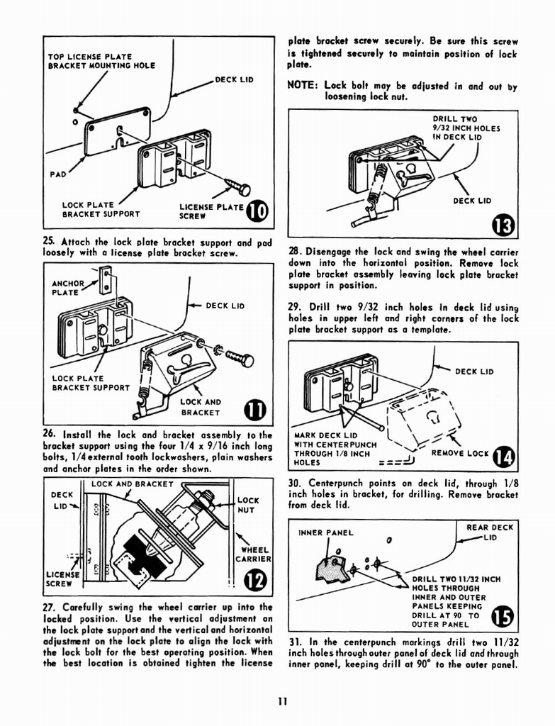 1955 Chevrolet Accessories Manual